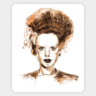 The Bride of Frankenstein Sticker